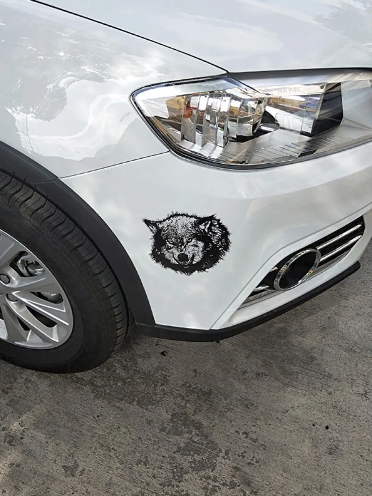 16CM*15.3CM Hungry Wolf Bray Personality Car Window Sticker Decal Creative and Personalized Car Stickers
16CM*15.3CM Hungry Wolf Bray Personality Car Window Sticker Decal Creative and Personalized Car Stickers