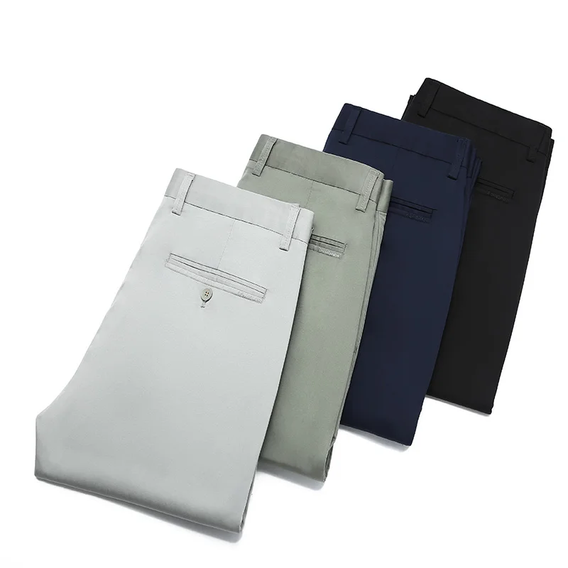2021 Spring/Summer Luxury Bamboo Fiber Silk Lightweight Straight Pants Classic Brand Business Casual Men's Large Size Thin Pants
2021 Spring/Summer Luxury Bamboo Fiber Silk Lightweight Straight Pants Classic Brand Business Casual Men's Large Size Thin Pants