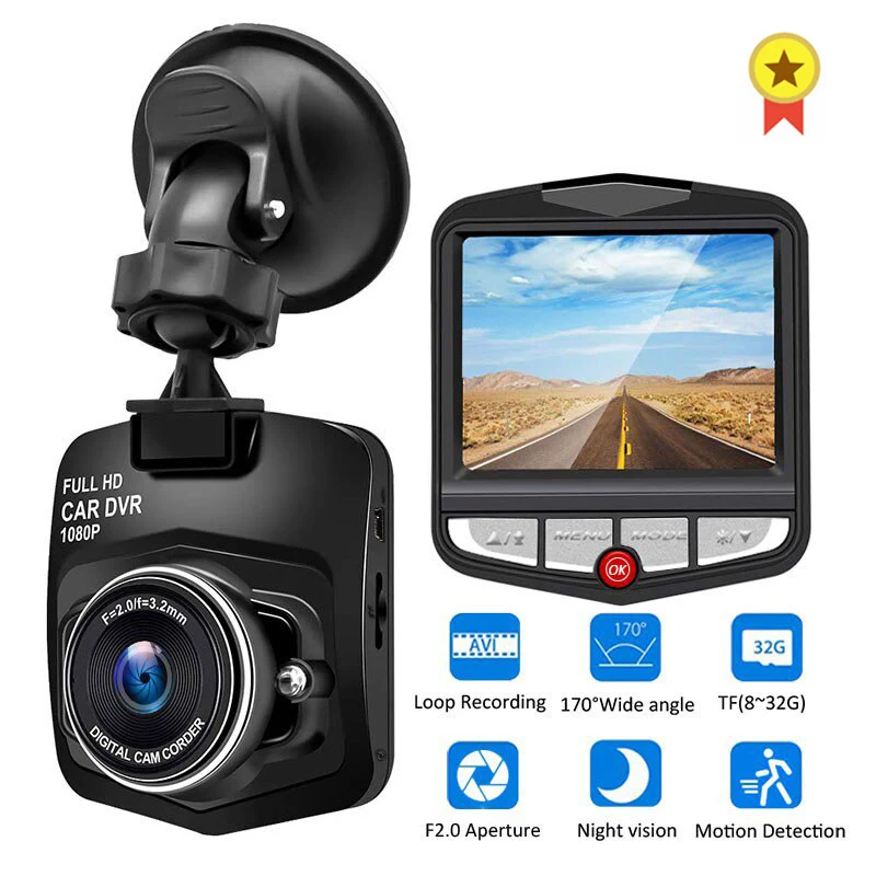 Car 1080 HD Dash Cam 170 Degree Wide Angle Car Video Recorder DVR Camera Night Vision Shield Shape Dashcam Reverse Car Camerea
Car 1080 HD Dash Cam 170 Degree Wide Angle Car Video Recorder DVR Camera Night Vision Shield Shape Dashcam Reverse Car Camerea