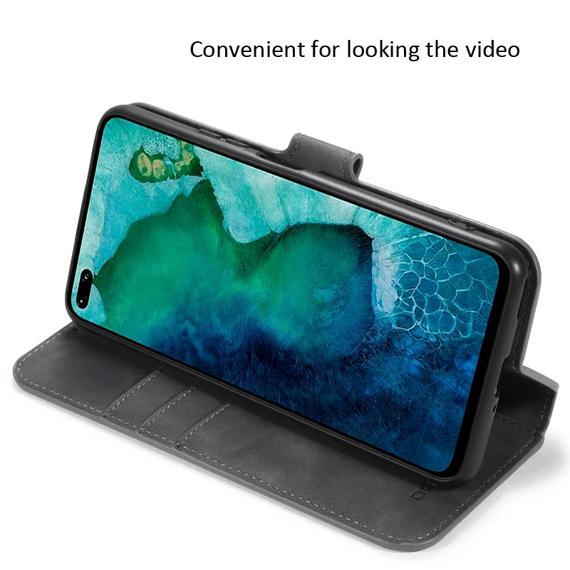 Чехол-книжка из матовой кожи для Huawei Honor V30 View 30 Pro View30 | Мобильные телефоны и