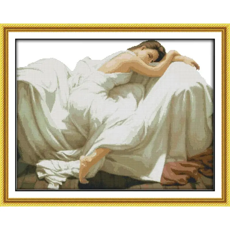 Sleeping Beauty DIY Handmade Embroidery Set Chinese Cross Stitch Needlework Counted Print On Canvas Joy Sunday Cross Stitching
Sleeping Beauty DIY Handmade Embroidery Set Chinese Cross Stitch Needlework Counted Print On Canvas Joy Sunday Cross Stitching