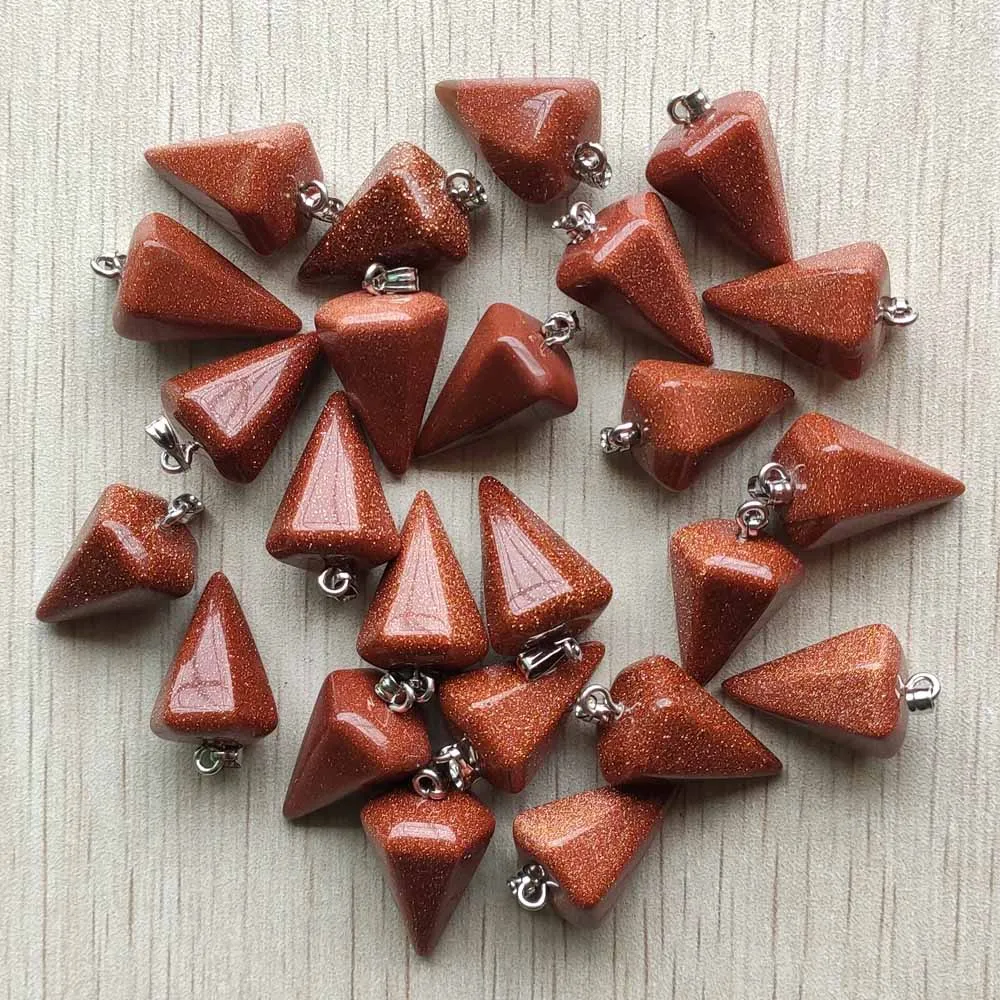 Wholesale 24pcs/lots fashion good quality gold sand stone hexagon pyramis pendant for jewelry making free shipping
Wholesale 24pcs/lots fashion good quality gold sand stone hexagon pyramis pendant for jewelry making free shipping