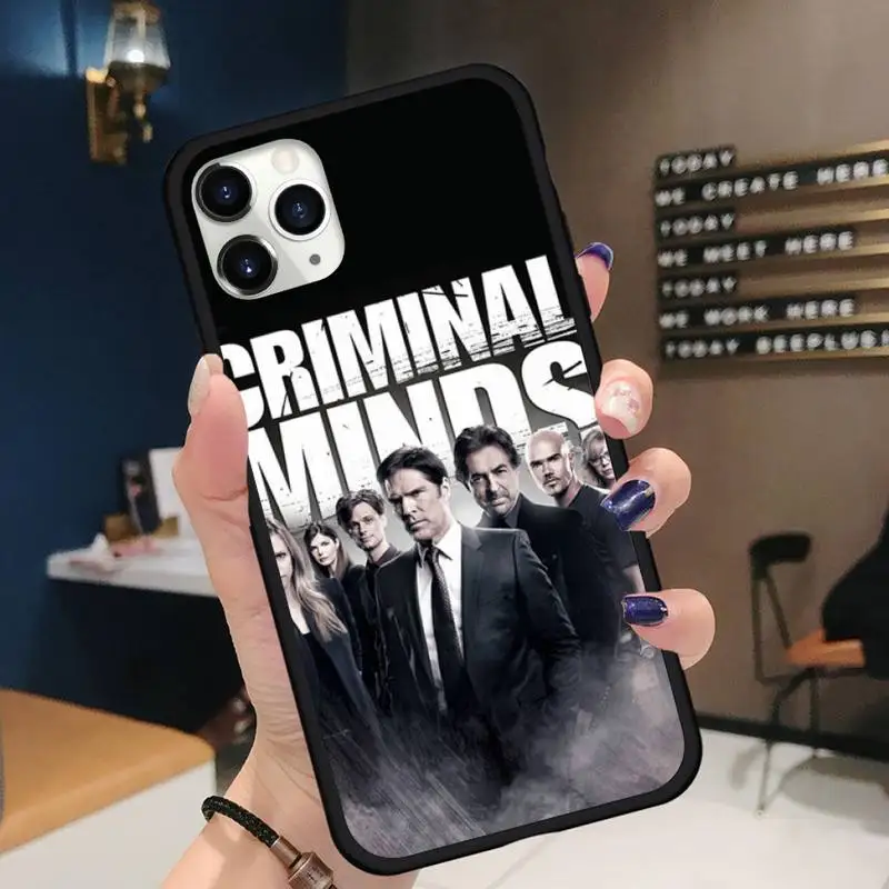 Criminals Minds Phone Case for iPhone 11 12 pro XS MAX 8 7 6 6S Plus X 5S SE 2020 XR Soft silicone
Criminals Minds Phone Case for iPhone 11 12 pro XS MAX 8 7 6 6S Plus X 5S SE 2020 XR Soft silicone