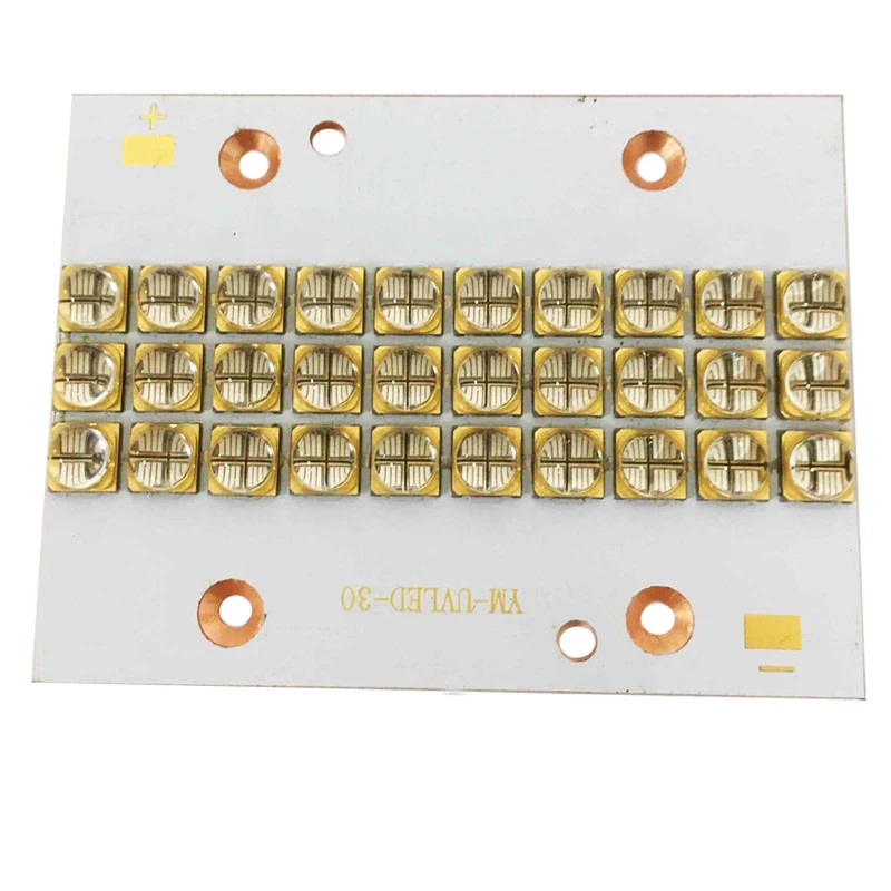 Светодиодный отверждающий модуль 6565UV LED 300 Вт высокомощный фиолетовый 365 нм 380
