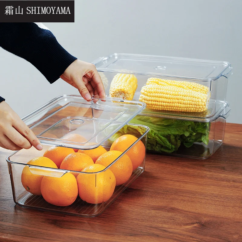 Пластиковый прозрачный контейнер SHIMOYAMA для хранения в холодильнике, прозрачный контейнер для еды, напитков, яиц
Пластиковый прозрачный контейнер SHIMOYAMA для хранения в холодильнике, прозрачный контейнер для еды, напитков, яиц