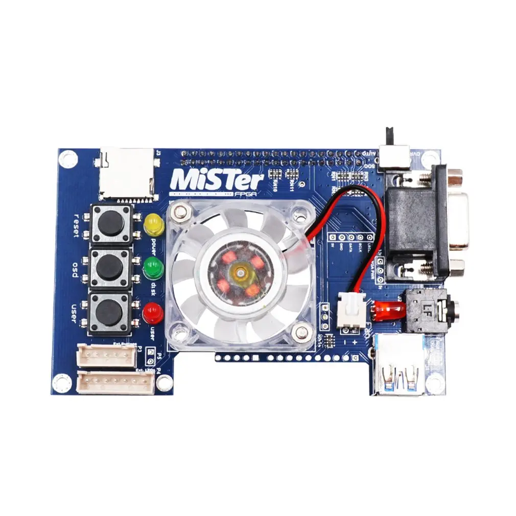 Manual Welding Mister-USB Hub v2.1 Board For Mister FPGA 7 USB Ports IO Board for Terasic DE10-Nano Accessories
Manual Welding Mister-USB Hub v2.1 Board For Mister FPGA 7 USB Ports IO Board for Terasic DE10-Nano Accessories