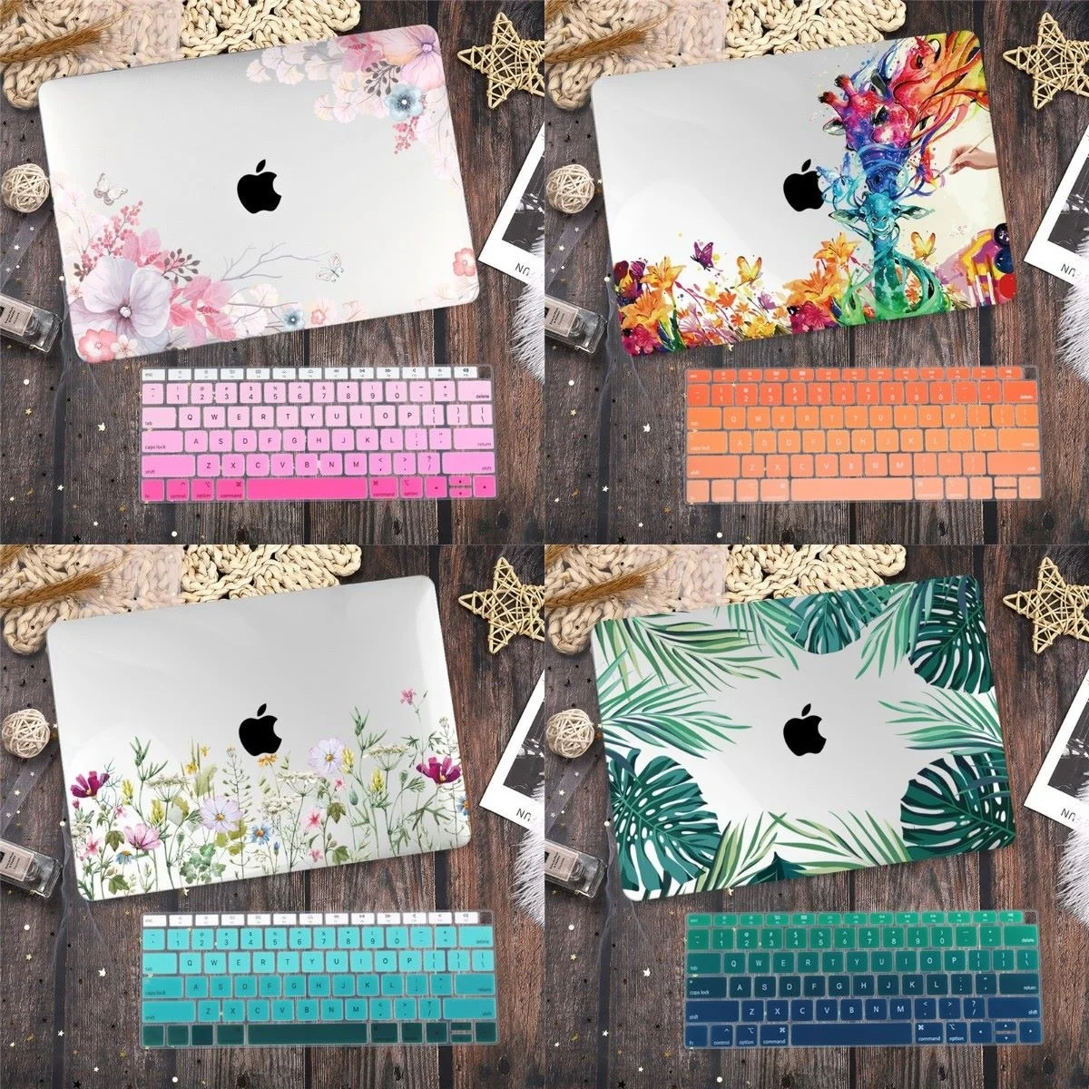 Flower Case for Macbook Air Retina 11 12 13.3" New Mac Book Pro 13 15 16 Touch Bar 2020 A2337 A2338 A1932 with Free gift
Flower Case for Macbook Air Retina 11 12 13.3" New Mac Book Pro 13 15 16 Touch Bar 2020 A2337 A2338 A1932 with Free gift