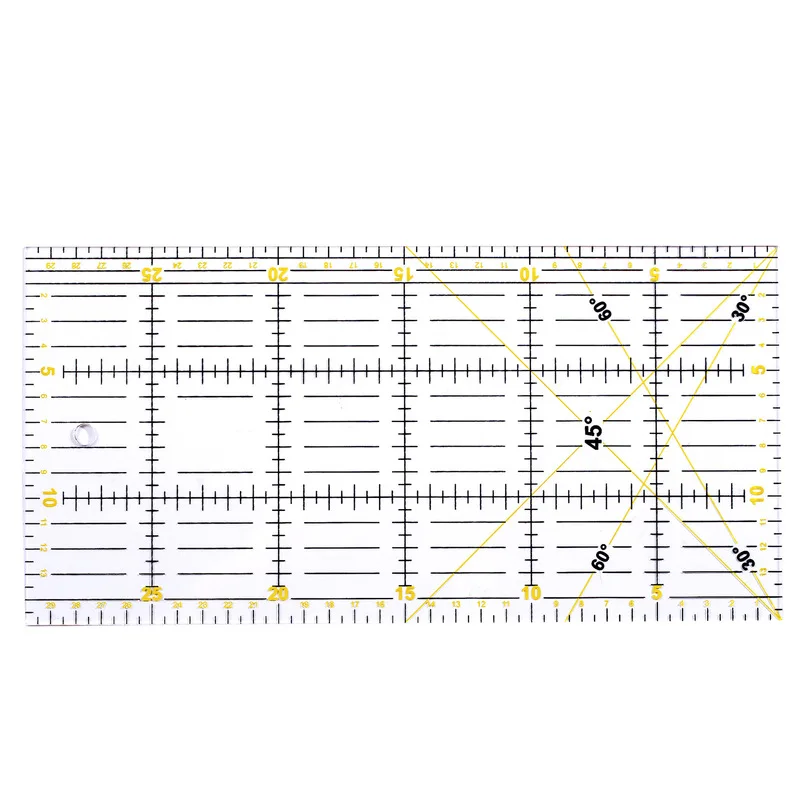 15X30CM Multi-purpose Patchwork Cloth Quilting Ruler DIY Garment Design Cutting Ruler Acrylic Quilters' Yardstick Rulers
15X30CM Multi-purpose Patchwork Cloth Quilting Ruler DIY Garment Design Cutting Ruler Acrylic Quilters' Yardstick Rulers
