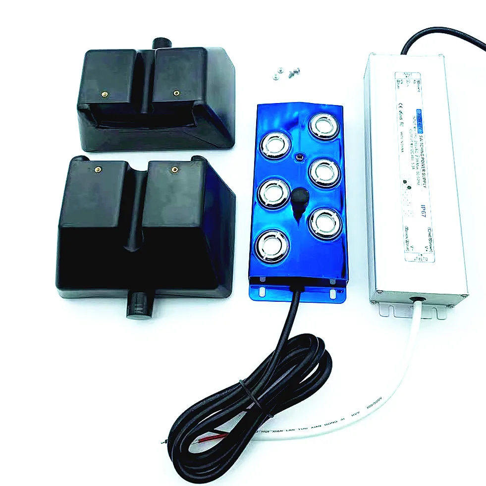 DC48V 6 Head Electric Air Humidifier Ultrasonic Atomizer Industrial Fog Machine Mist Maker With 220V Waterproof Power Supply
DC48V 6 Head Electric Air Humidifier Ultrasonic Atomizer Industrial Fog Machine Mist Maker With 220V Waterproof Power Supply