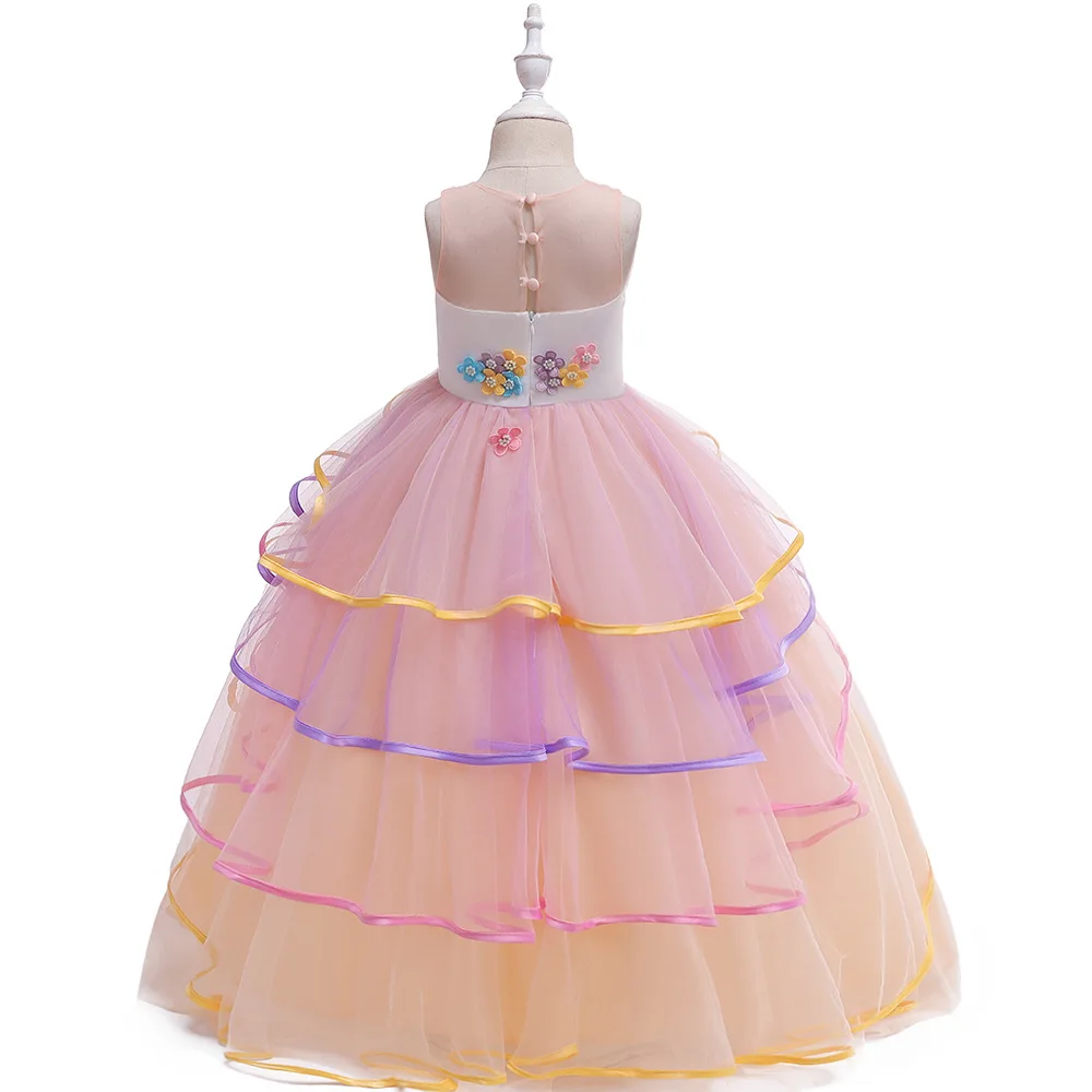 Baby Kids Girls Dress Patchwork Flowers Tulle Dresses For Girl Princess Children Wedding Birthday Party Ball Gown 
Baby Kids Girls Dress Patchwork Flowers Tulle Dresses For Girl Princess Children Wedding Birthday Party Ball Gown