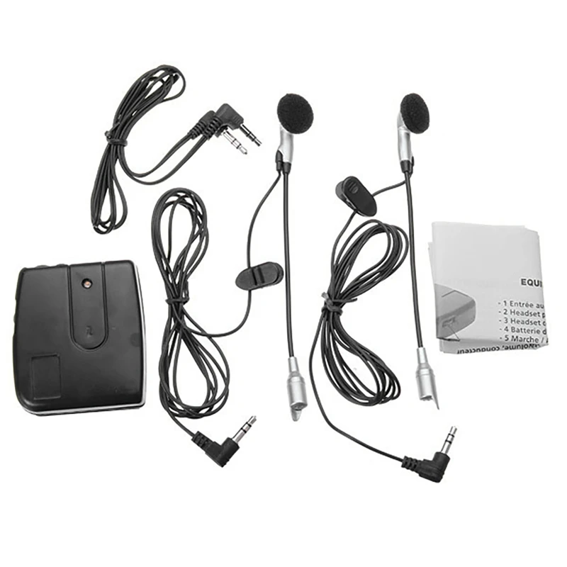 Moto Helmet Front-To-Back Intercom Headset Plastic Modified Motorcycle Helmet Intercom Headphones Accessories
Moto Helmet Front-To-Back Intercom Headset Plastic Modified Motorcycle Helmet Intercom Headphones Accessories