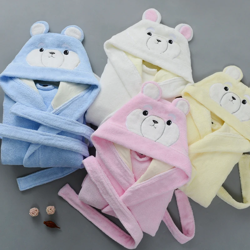 Boy&Girls Cotton Toweling Terry Robe Kids Cartoon Hooded Robes Winter Warm Bathrobe Soft Sleeprobe Kimono Casual Homewear
Boy&Girls Cotton Toweling Terry Robe Kids Cartoon Hooded Robes Winter Warm Bathrobe Soft Sleeprobe Kimono Casual Homewear
