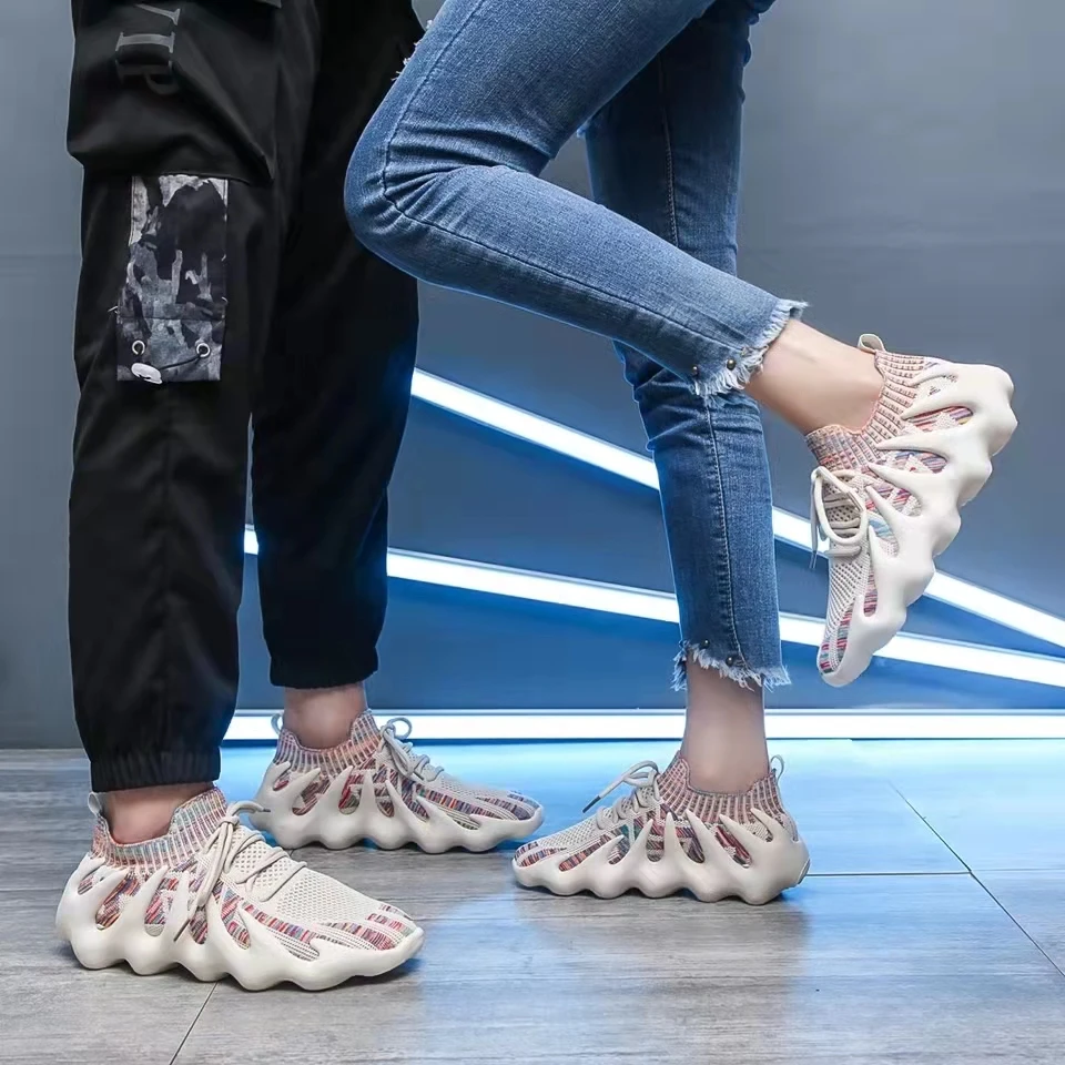 Lovers Coconut Shoes Mesh Running Fall 2022 Men's Shoes Breathable Flying Woven Sneakers Women's Volcano Socks Shoes
Lovers Coconut Shoes Mesh Running Fall 2022 Men's Shoes Breathable Flying Woven Sneakers Women's Volcano Socks Shoes