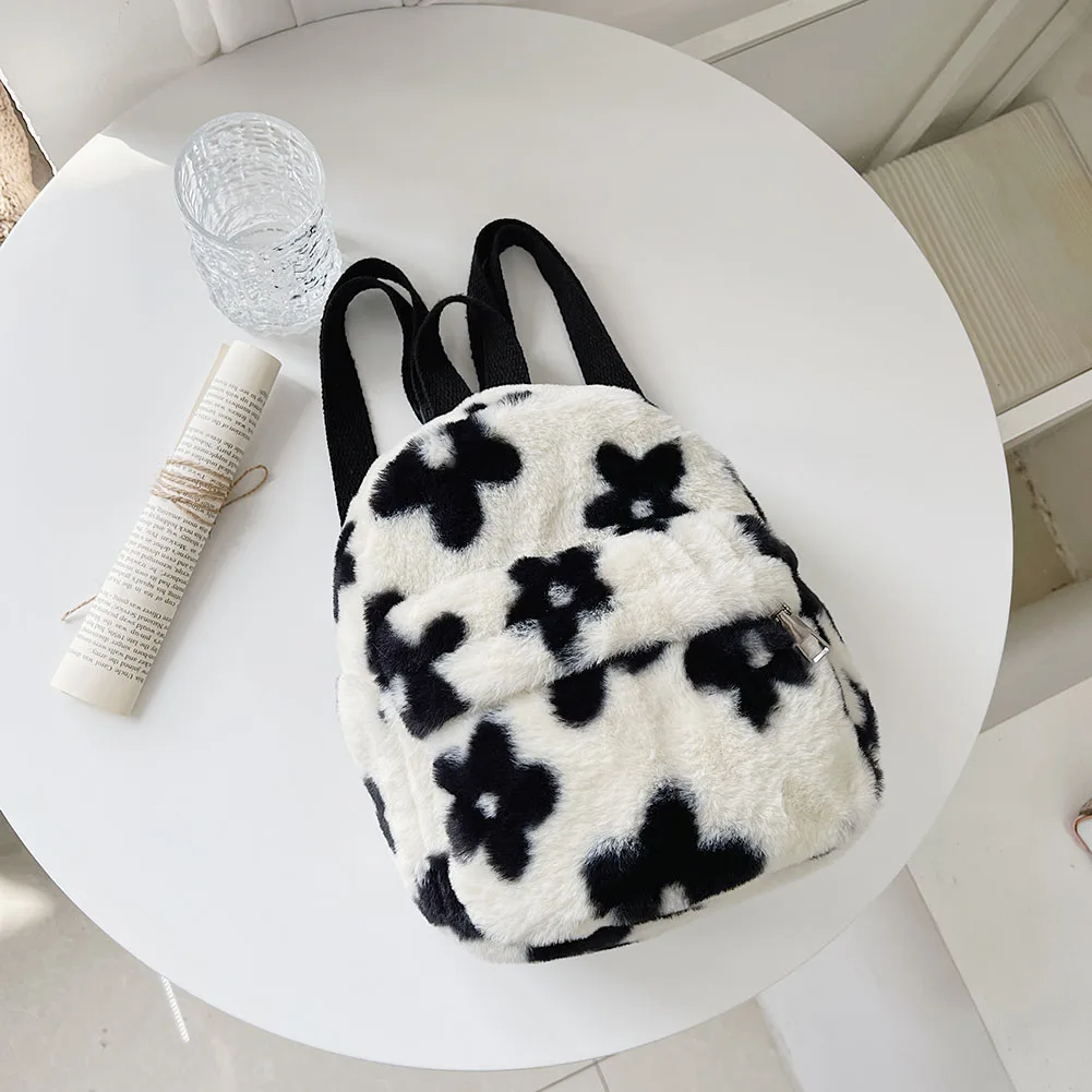 Модный женский плюшевый рюкзак в стиле преппи с цветочным принтом, повседневный женский маленький рюкзак, мини-рюкзаки
Модный женский плюшевый рюкзак в стиле преппи с цветочным принтом, повседневный женский маленький рюкзак, мини-рюкзаки