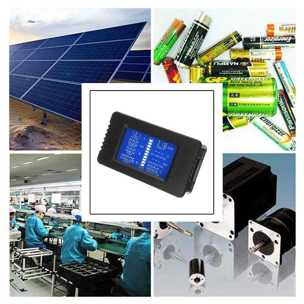 0-200V 0-100A Auto Car Electronic Digital Voltmeter Ammeter LED Display Voltage Regulator Volt AMP Meter Tester
0-200V 0-100A Auto Car Electronic Digital Voltmeter Ammeter LED Display Voltage Regulator Volt AMP Meter Tester