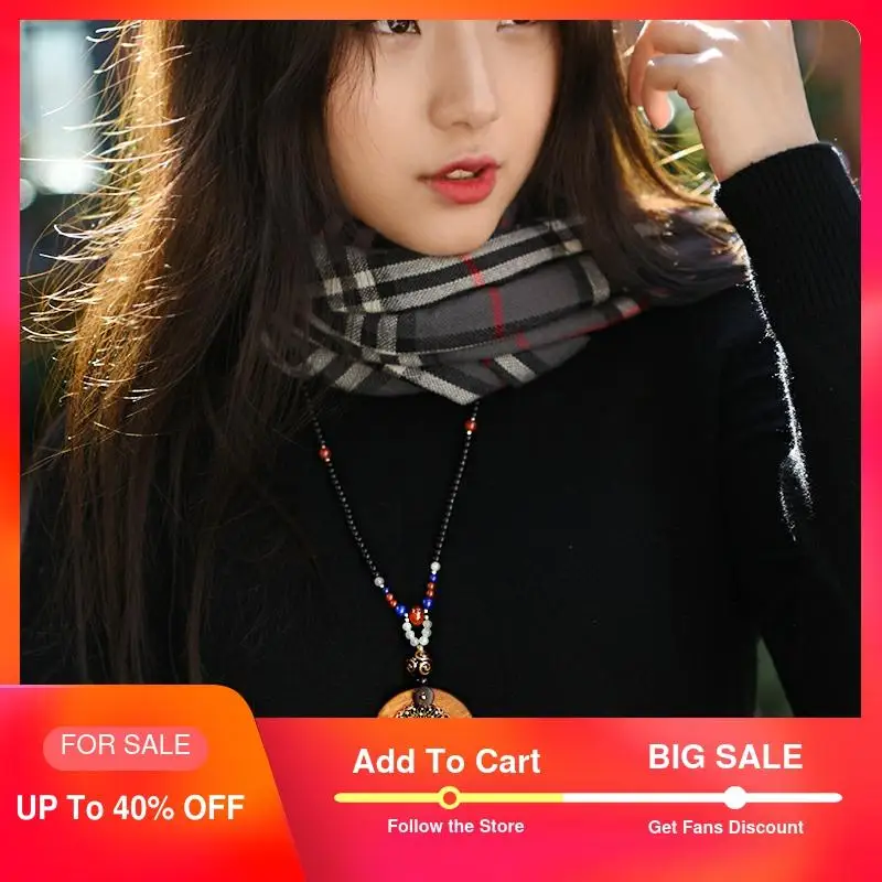 vintage sweater ethnic necklace for women long black red stone strand chain wood round bronze shell flower pendant new arrival
vintage sweater ethnic necklace for women long black red stone strand chain wood round bronze shell flower pendant new arrival