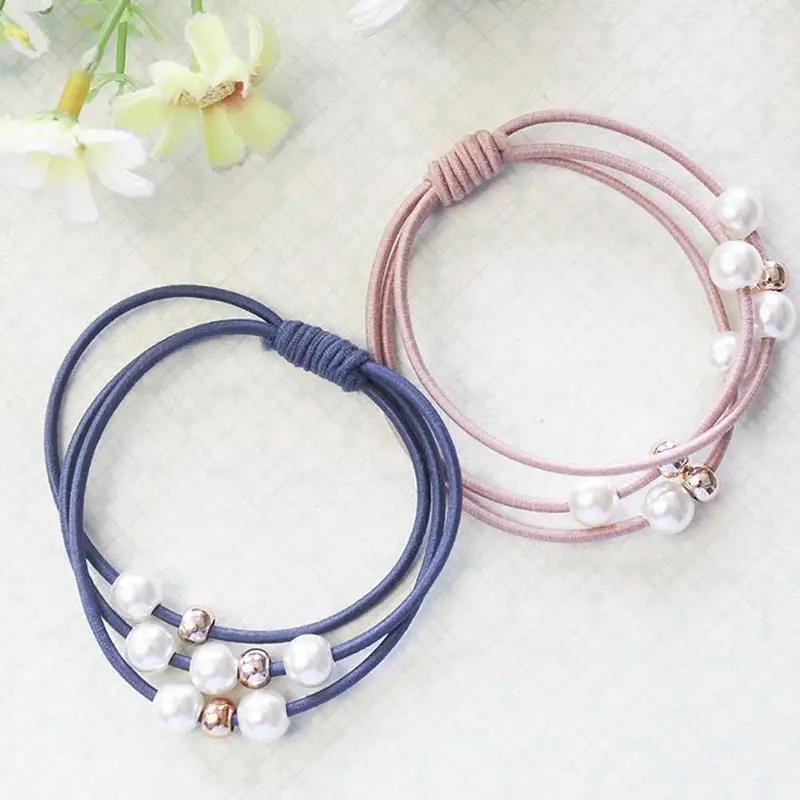 2Pcs/Set Elastic Hair Bands For Women Girls Korean Pearl Hair Band Girls Ponytail Holder Hair Ropes Hair Accessories
2Pcs/Set Elastic Hair Bands For Women Girls Korean Pearl Hair Band Girls Ponytail Holder Hair Ropes Hair Accessories