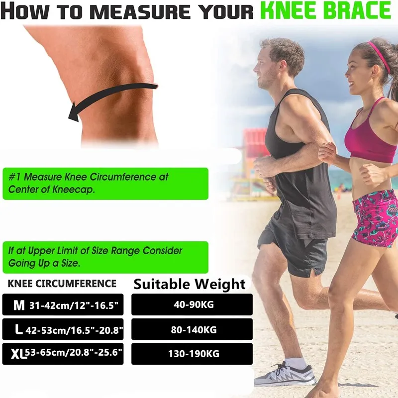 2PCS Plus Size Knee Brace Support Adjustable Hole Patella 4 Springs Joint Knee Pads Protector Sport Basketball Volleyball Safety
2PCS Plus Size Knee Brace Support Adjustable Hole Patella 4 Springs Joint Knee Pads Protector Sport Basketball Volleyball Safety