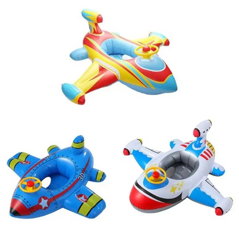 Kids Swimming Float Seat Boat Pool Ring Inflatable Airplane Pool Floats Summer Beach Party Pool Toy For Baby Children Water Toys
Kids Swimming Float Seat Boat Pool Ring Inflatable Airplane Pool Floats Summer Beach Party Pool Toy For Baby Children Water Toys