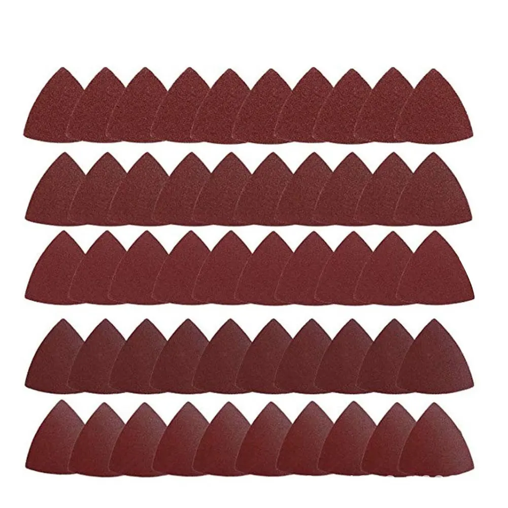 50pcs Grinding Triangle Oscillating Sandpaper Sanding Pad Hook Loop 60-240 Grit Triangular Sandpaper For Fein Multimaster
50pcs Grinding Triangle Oscillating Sandpaper Sanding Pad Hook Loop 60-240 Grit Triangular Sandpaper For Fein Multimaster