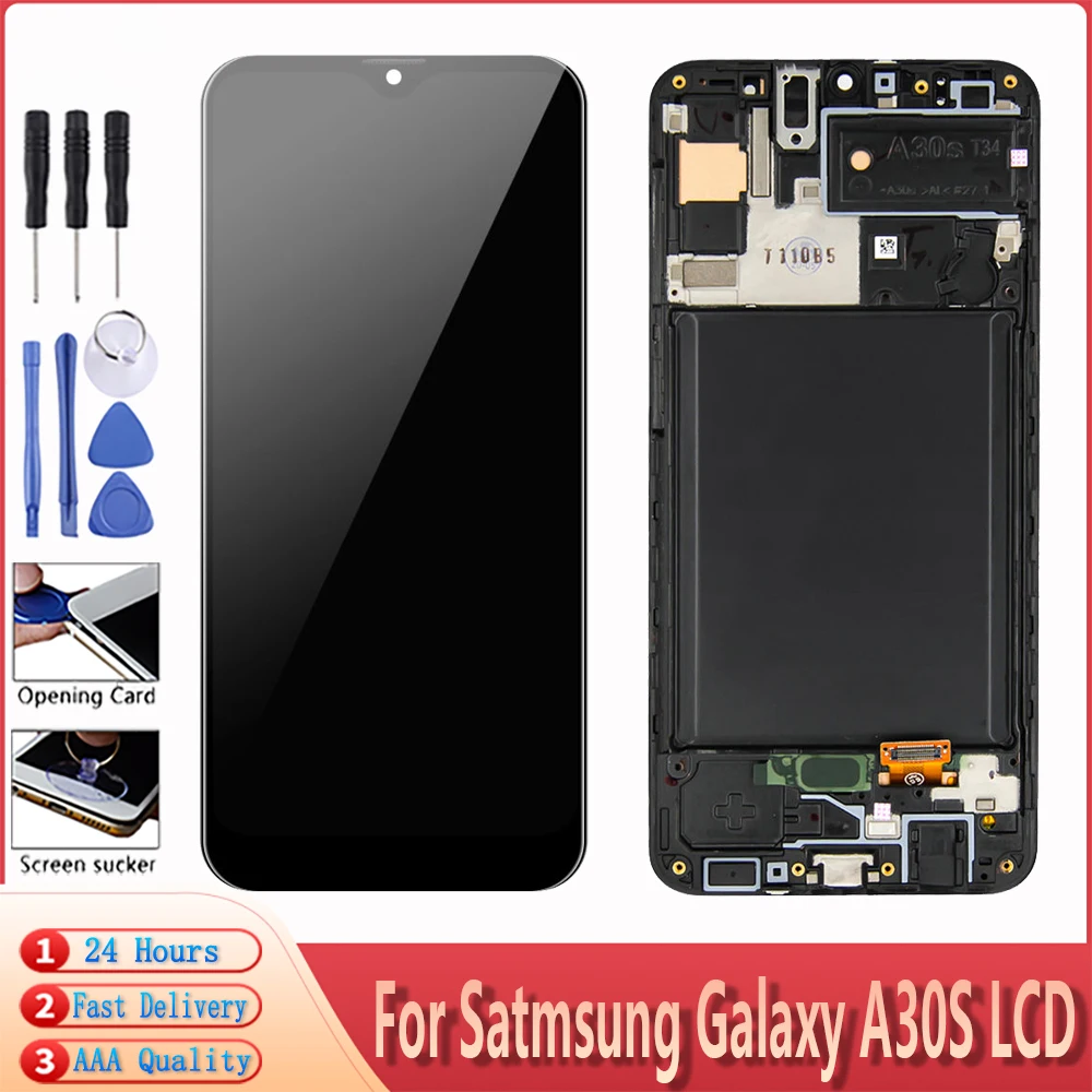 ЖК дисплей для Samsung Galaxy A30S/A307/A307FN/A307F с сенсорным экраном и дигитайзером в сборе