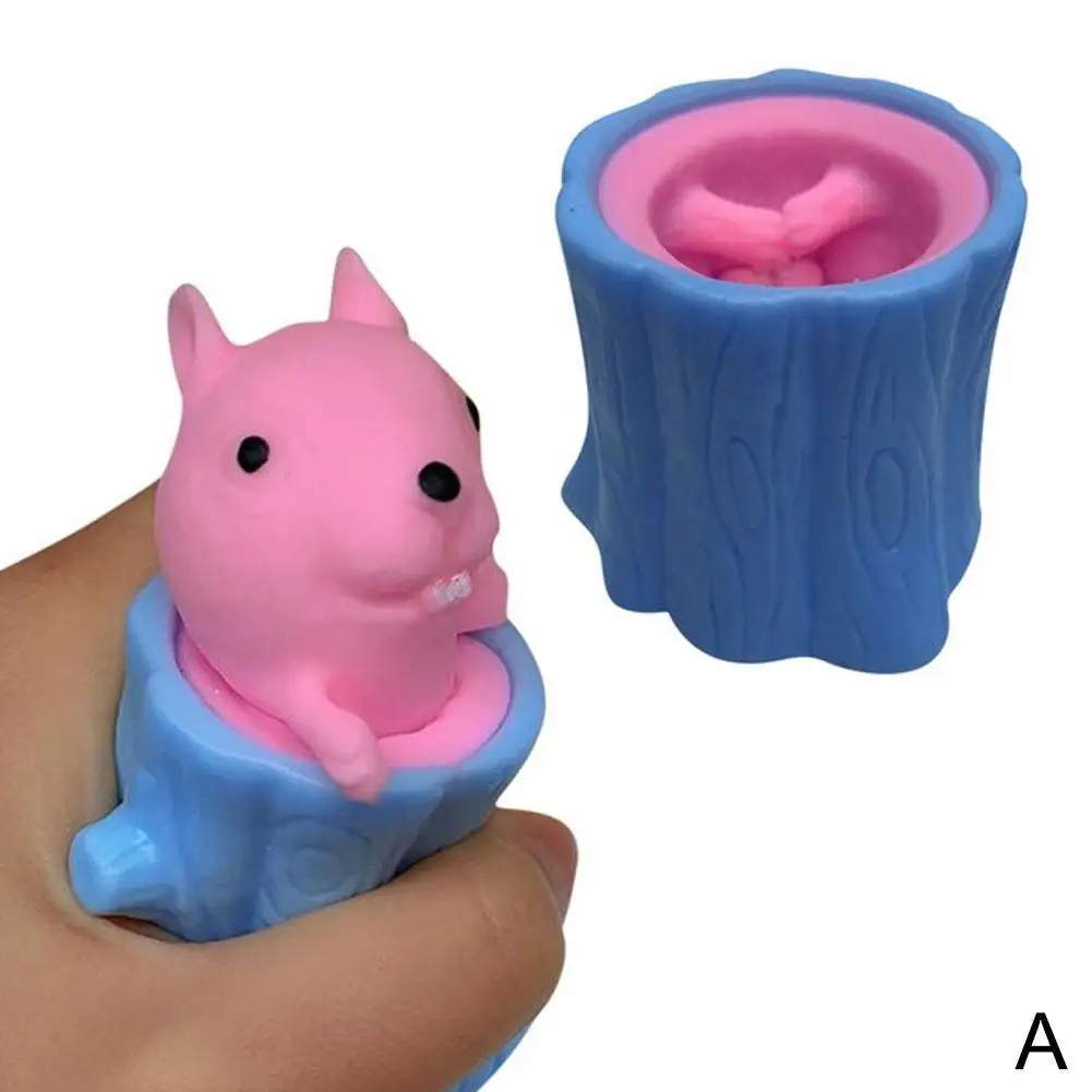 Funny Squeeze Toys Tree Stump Evil Squirrel Cup Decompression Toy Stress Relief Toy For Kids Finger Adults Head Spoof Teles O3Z4
Funny Squeeze Toys Tree Stump Evil Squirrel Cup Decompression Toy Stress Relief Toy For Kids Finger Adults Head Spoof Teles O3Z4