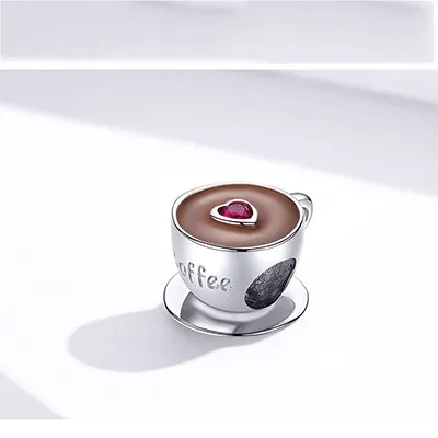 925 Sterling Silver Exquisite Rose Gold Bow And Coffee Cup Beaded Charm Fit Pandora Women Bracelet & Necklace Diy Jewelry
925 Sterling Silver Exquisite Rose Gold Bow And Coffee Cup Beaded Charm Fit Pandora Women Bracelet & Necklace Diy Jewelry