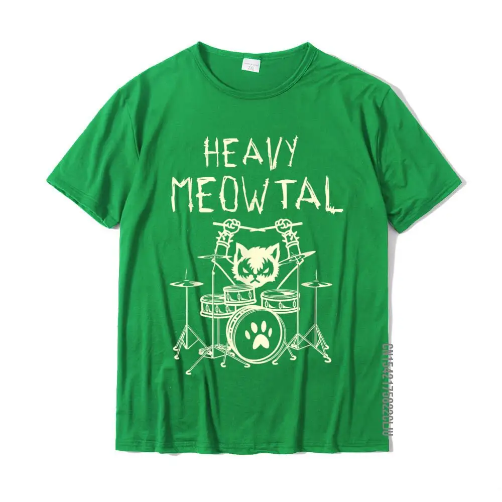 Тяжелая Meowtal Cat металлическая музыкальная Подарочная идея забавная футболка для