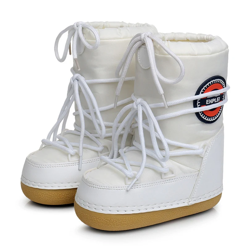 Women Snow Boots New 2021 Winter Fashion Mid-Calf Boots Keep Warm Lace Up Females Cotton Shoes Solid Increase Platform Shoes
Women Snow Boots New 2021 Winter Fashion Mid-Calf Boots Keep Warm Lace Up Females Cotton Shoes Solid Increase Platform Shoes