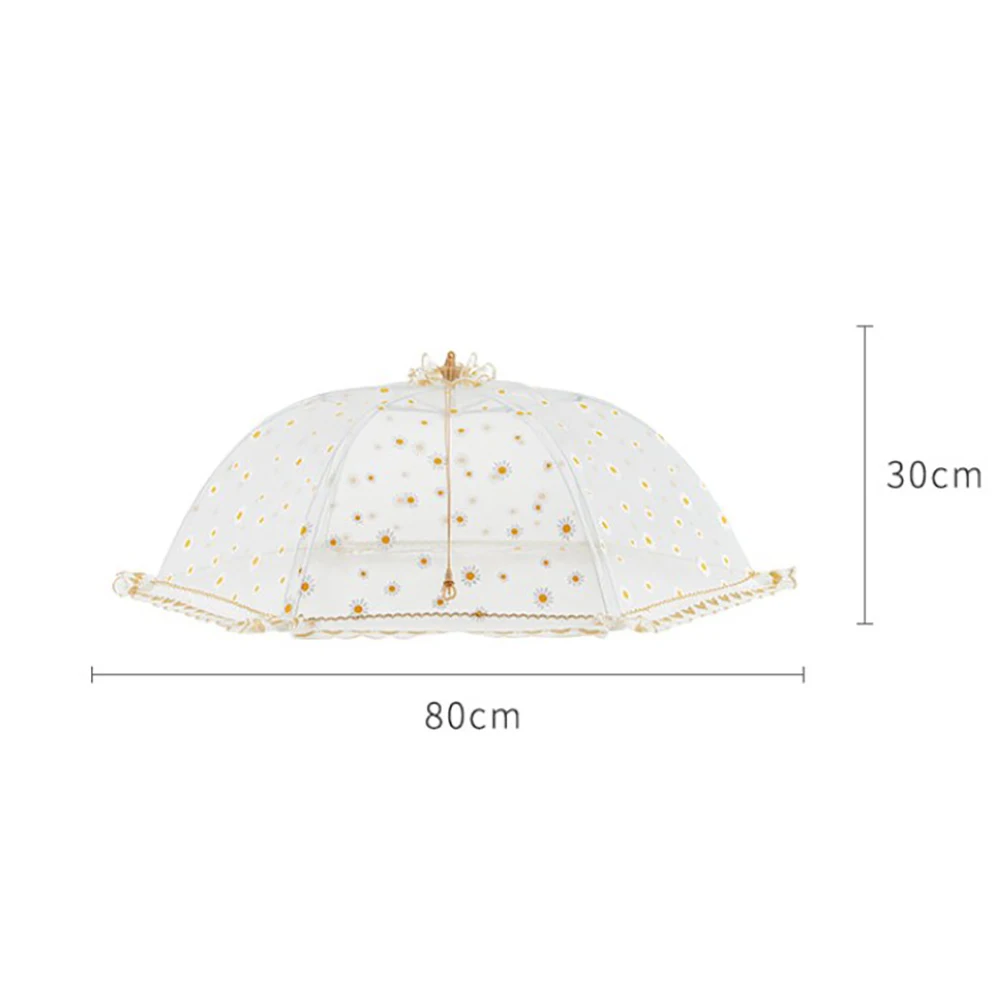 Daisy Round Dust Cover Foldable Breathable BBQ Picnic Kitchen Lace Dining Table Cover Food Protector Fly Mosquito Repellent
Daisy Round Dust Cover Foldable Breathable BBQ Picnic Kitchen Lace Dining Table Cover Food Protector Fly Mosquito Repellent