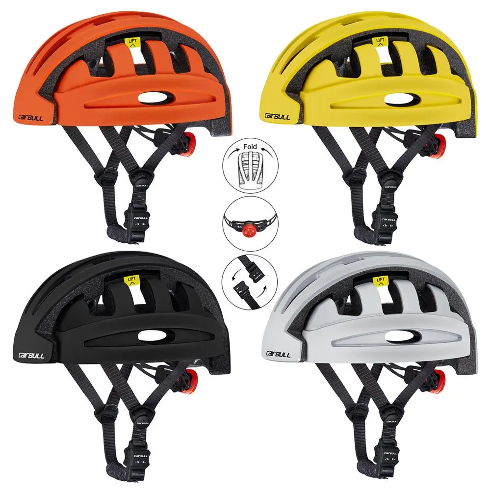 Urban Commuter Cycling Helmet with Rear Light for Electric Scooter Balance Bike
Urban Commuter Cycling Helmet with Rear Light for Electric Scooter Balance Bike
