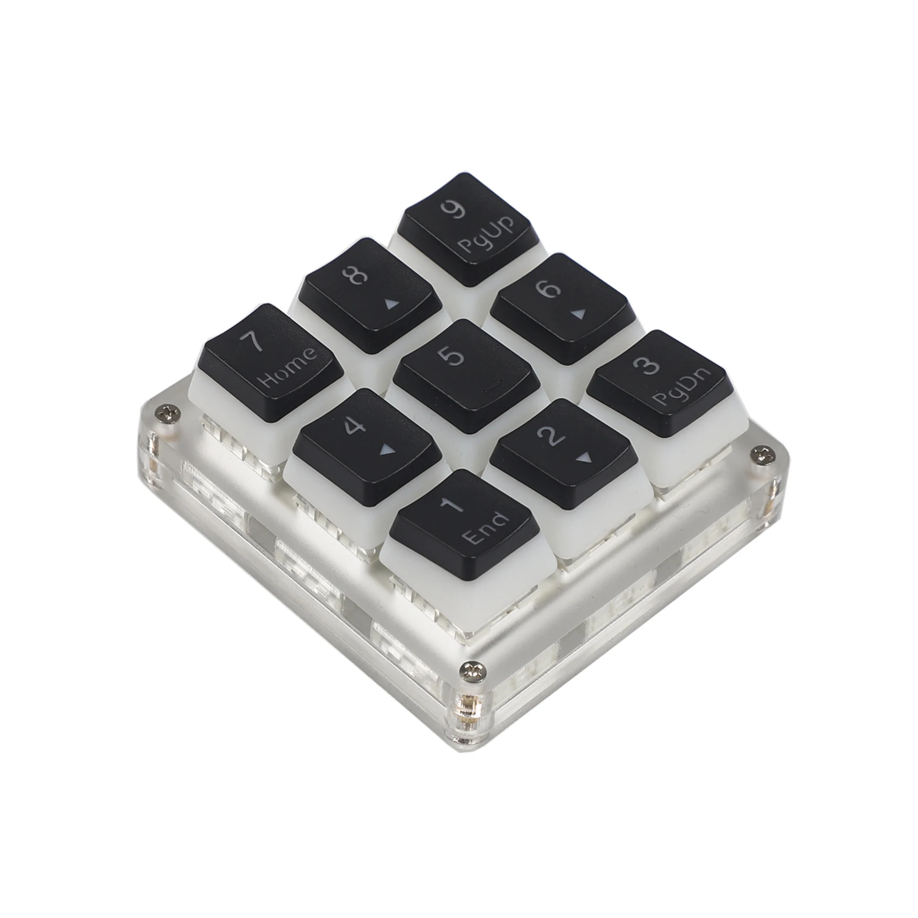 Клавиатура QMK с 9 кнопками Hotswap клавиатура поддержкой RGB функцией макросъемки