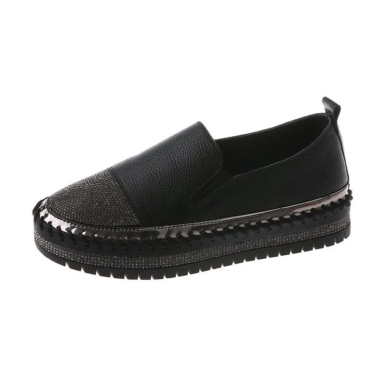 Women's Casual Shoes Crystal Decor Solid Color New Fashion Trendy Ladylike Soft Thick Sole Platform Comfy All Match Casual Shoes
Women's Casual Shoes Crystal Decor Solid Color New Fashion Trendy Ladylike Soft Thick Sole Platform Comfy All Match Casual Shoes