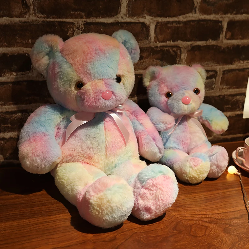 30/50cm Rainbow Creative Light Up LED Teddy Bear Plush Toy Soft Stuffed Animal Plush Doll Colorful Glowing Bear Birthday Gift
30/50cm Rainbow Creative Light Up LED Teddy Bear Plush Toy Soft Stuffed Animal Plush Doll Colorful Glowing Bear Birthday Gift