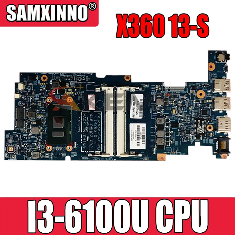 Для HP X360 13-S Laotop материнская плата Процессор I3-6100U 14265-1 14265-2 448.05H03.0021 /0011 100% рабочих 827822-501 827822-001 аккумулятор большой емкости
Для HP X360 13-S Laotop материнская плата Процессор I3-6100U 14265-1 14265-2 448.05H03.0021 /0011 100% рабочих 827822-501 827822-001 аккумулятор большой емкости