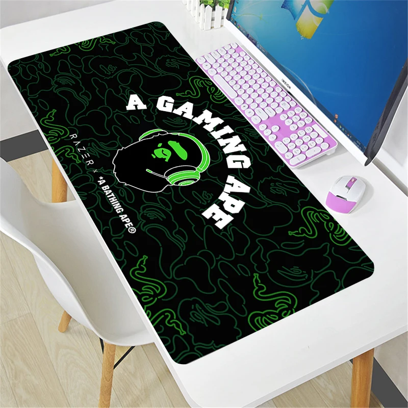 Luxury BAPE Large Mouse Pad Office Computer Desk Mat Modern Table Game PC Keyboard Laptop Carpet Accessories Gaming Big Mousepad
Luxury BAPE Large Mouse Pad Office Computer Desk Mat Modern Table Game PC Keyboard Laptop Carpet Accessories Gaming Big Mousepad