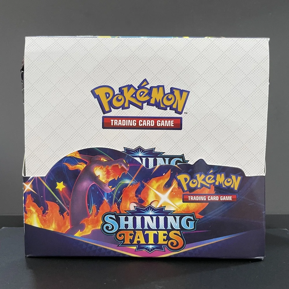 324Pcs/box Newest Pokemon card All series TCG: Sun & Moon Evolution Sword Shield hidden fates Shining Fates Trading Card
324Pcs/box Newest Pokemon card All series TCG: Sun & Moon Evolution Sword Shield hidden fates Shining Fates Trading Card
