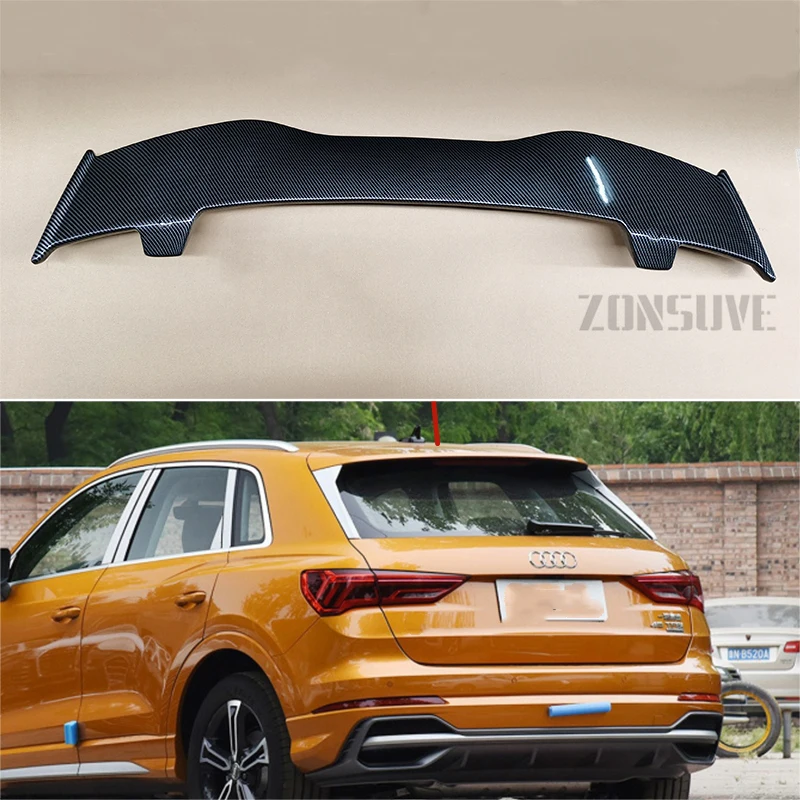 Подходит для Audi Q3 2013-2021 лет спойлер из АБС-пластика углеродного волокна вид хэтчбека крыши заднего крыла корпуса комплект аксессуаров
Подходит для Audi Q3 2013-2021 лет спойлер из АБС-пластика углеродного волокна вид хэтчбека крыши заднего крыла корпуса комплект аксессуаров