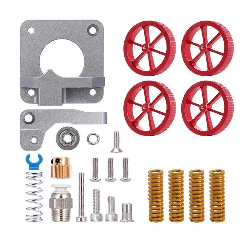 Manual Screwing Nuts and Hot Bed Stampingall Metal MK-8 Extruder Feeder Drive for Ender 3/3 Pro, Ender 5/5 Plus/Pro,
Manual Screwing Nuts and Hot Bed Stampingall Metal MK-8 Extruder Feeder Drive for Ender 3/3 Pro, Ender 5/5 Plus/Pro,
