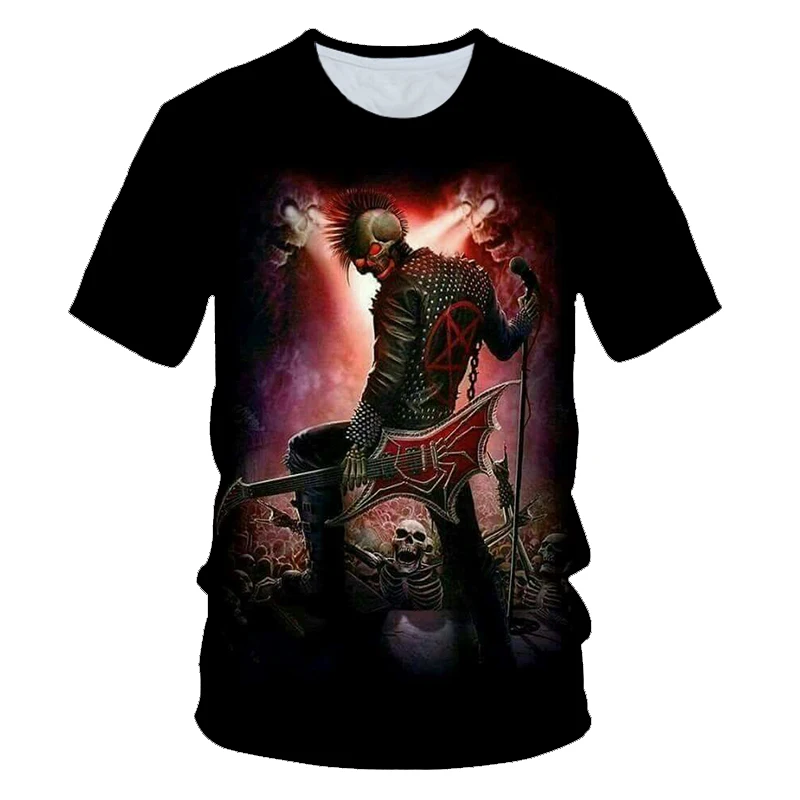 3-14 Years Kids 3D Skull T-shirt Boys Girls Motorcycle Skeleton Gothic Vintage Rock Death Fire Punk T shirt Children Tshirt Tops
3-14 Years Kids 3D Skull T-shirt Boys Girls Motorcycle Skeleton Gothic Vintage Rock Death Fire Punk T shirt Children Tshirt Tops