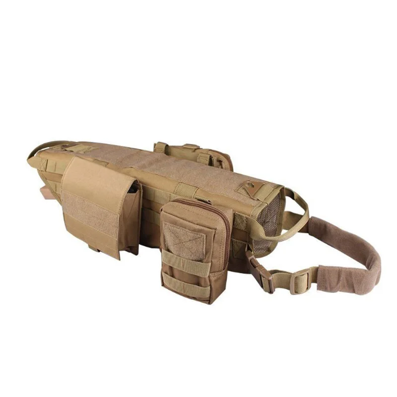 Outdoor Tactical Dog Strap Backpack Vest Nylon Adjustable Medium Dnd Large Dog Leash Service Dog Vest Harness
Outdoor Tactical Dog Strap Backpack Vest Nylon Adjustable Medium Dnd Large Dog Leash Service Dog Vest Harness