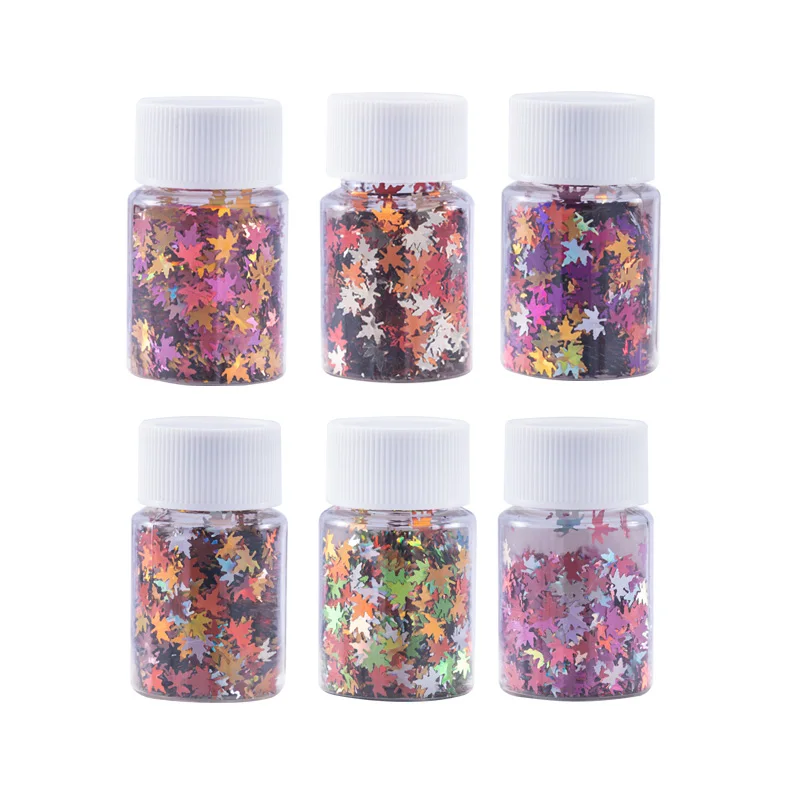6PCS/Set Maple Leaf Art Glitter Sequin Sparkly Cosmetic Flakes Sequins for Silicone Mold Resin Filler
6PCS/Set Maple Leaf Art Glitter Sequin Sparkly Cosmetic Flakes Sequins for Silicone Mold Resin Filler