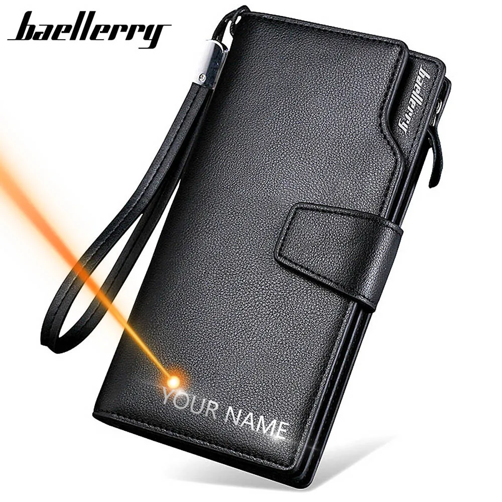 2019 New Baellerry Men Wallets Long High Quality Card Holder Male Purse Zipper Large Capacity Brand PU Leather Wallet For Men
2019 New Baellerry Men Wallets Long High Quality Card Holder Male Purse Zipper Large Capacity Brand PU Leather Wallet For Men