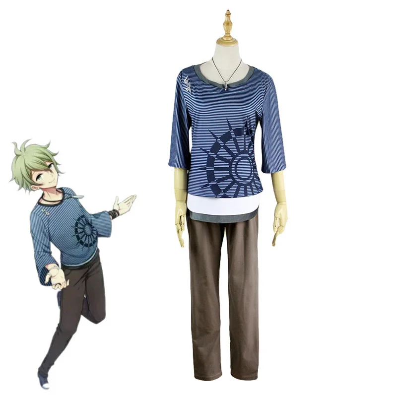 

Japanese Game Danganronpa V3 Rantaro Amami Cosplay Costume Unisex Halloween Carnival Uniforms Custom Made Top+Pant