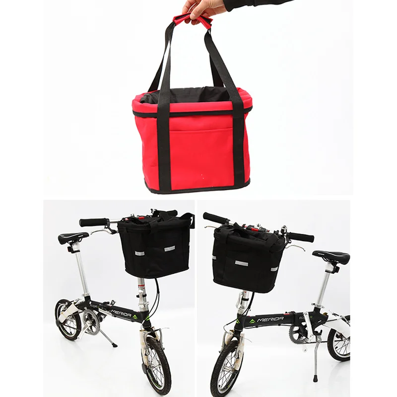 Bicycle Front Basket Handlebar Pannier Waterproof Cycling Carryings Holder Bike Riding Pouch Cycle Biking Front Baggage Bag
Bicycle Front Basket Handlebar Pannier Waterproof Cycling Carryings Holder Bike Riding Pouch Cycle Biking Front Baggage Bag