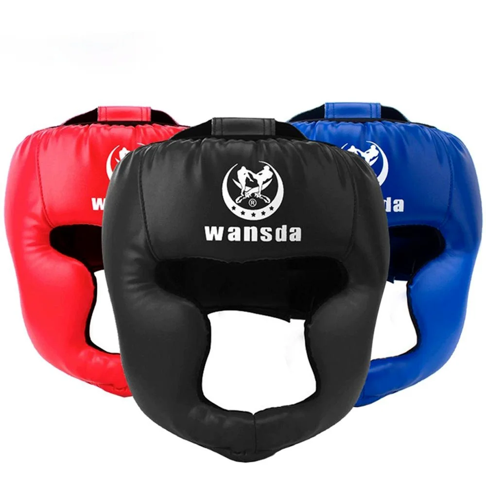 Kick Boxing Helmet for Men Women PU Karate Muay Thai Guantes De Boxeo Free Fight MMA Sanda Training Adults Kids Equipment
Kick Boxing Helmet for Men Women PU Karate Muay Thai Guantes De Boxeo Free Fight MMA Sanda Training Adults Kids Equipment