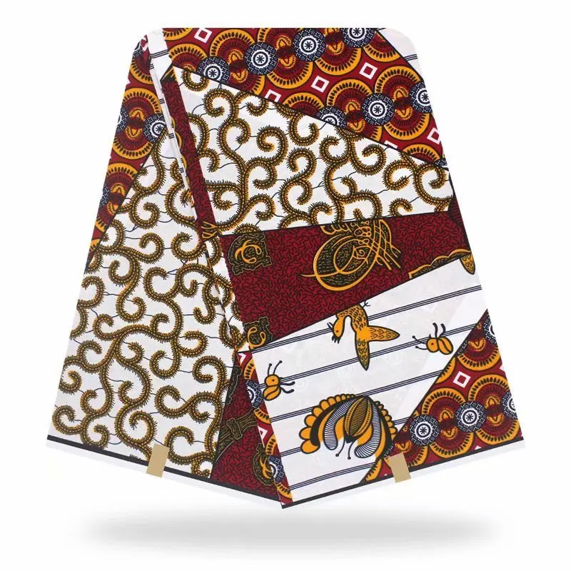 African Sewing Fabric 100% Cotton Dresses Material 2020 Nigerian Ankara aso ebi African tissus Real wax Wax 6yard/lot
African Sewing Fabric 100% Cotton Dresses Material 2020 Nigerian Ankara aso ebi African tissus Real wax Wax 6yard/lot
