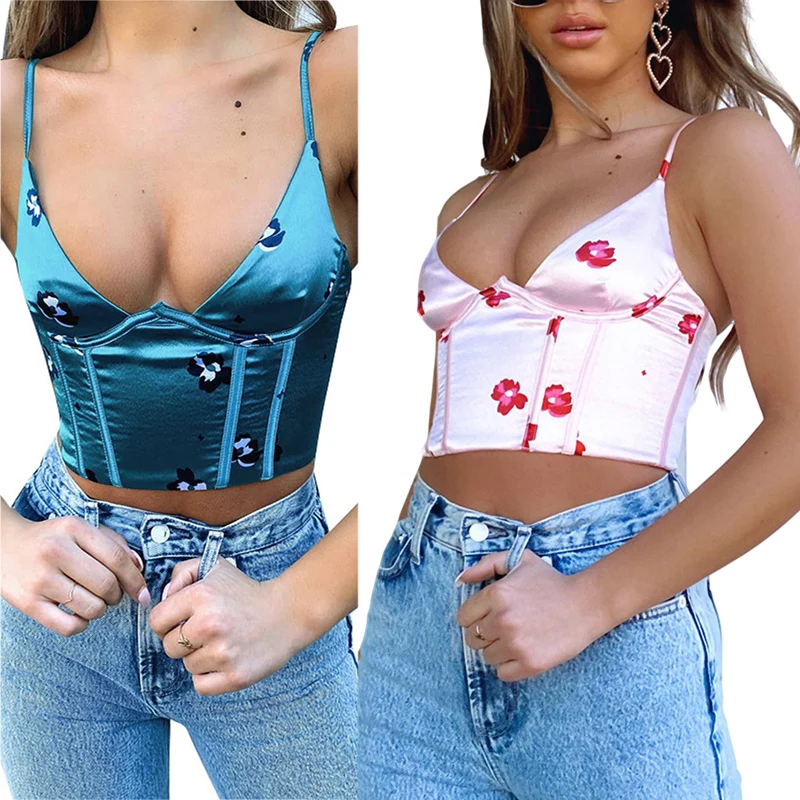 Женская майка на бретельках с цветочным принтом, облегающий летний топ с глубоким V-образным вырезом для тренажерного зала, 2021
Женская майка на бретельках с цветочным принтом, облегающий летний топ с глубоким V-образным вырезом для тренажерного зала, 2021