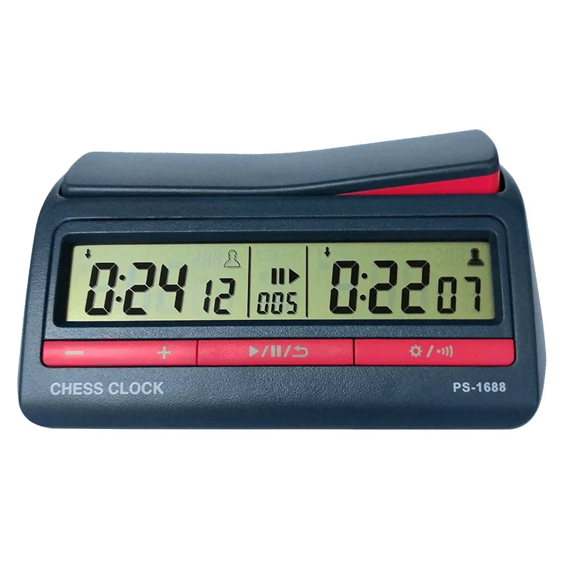 Digital Chess Clock Timer Advanced Professional Weiqi Tournament Dedicated Chess Timer Counter Xadrez Tabuleiro Table Games
Digital Chess Clock Timer Advanced Professional Weiqi Tournament Dedicated Chess Timer Counter Xadrez Tabuleiro Table Games