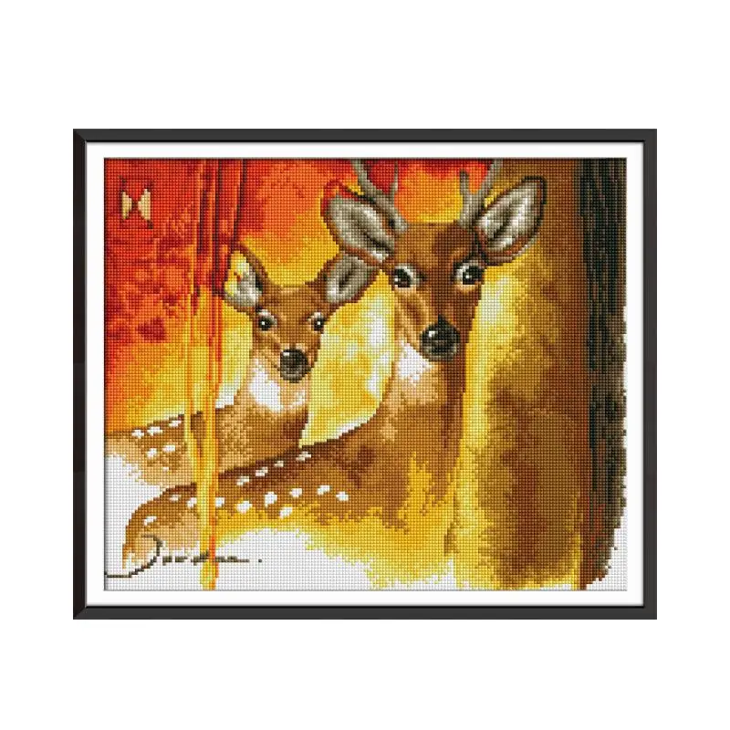Sika deer Diamond painting cross stitch kit Square Round Drill stitching embroidery DIY handmade needlework
Sika deer Diamond painting cross stitch kit Square Round Drill stitching embroidery DIY handmade needlework